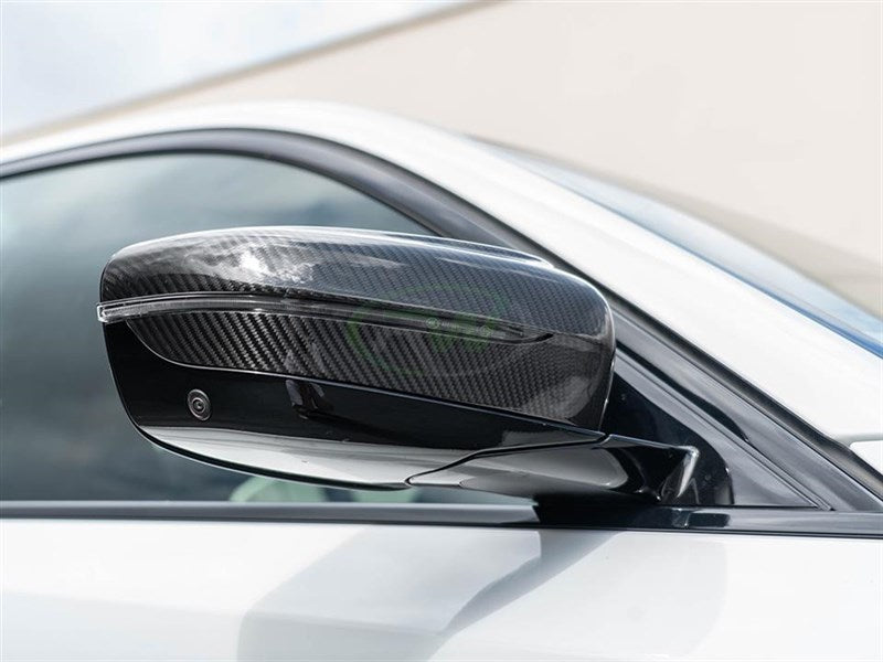 RW Carbon BMW M5 M8 Carbon Fiber Mirror Cap Replacements