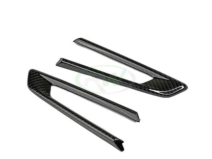 RW Carbon BMW F91/F92/F93 M8 Carbon Fiber Fender Trims