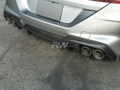 RW Carbon BMW F91/F92 M8 DTM Carbon Fiber Diffuser