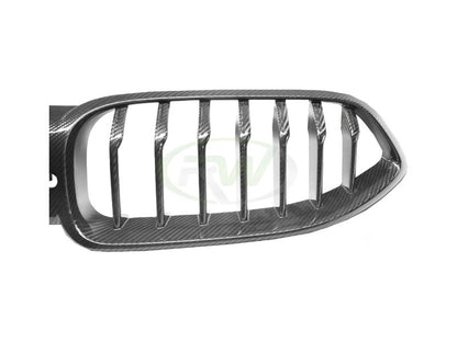 RW Carbon BMW F91/F92/F93 M8 Full Carbon Fiber Grille