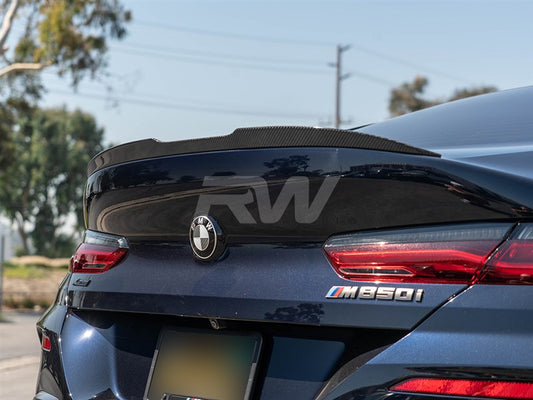 RW Carbon BMW G16 F93 Gran Coupe Carbon Fiber Trunk Spoiler