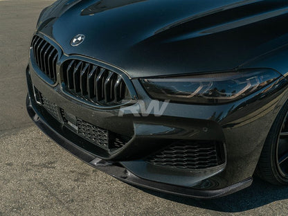 RW Carbon BMW G14 G15 G16 8-Series 3D Style CF Front Lip