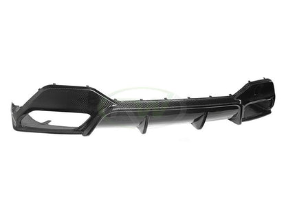 RW Carbon BMW G16 8-Series Full Carbon Fiber 3D Diffuser