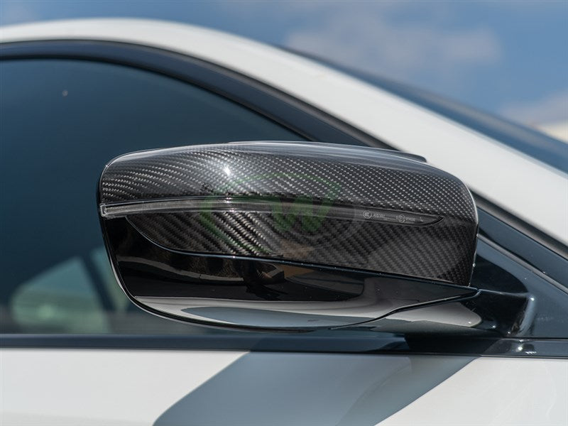 RW Carbon BMW G20 G30 G14 G15 G16 M Style Carbon Fiber Mirror Caps