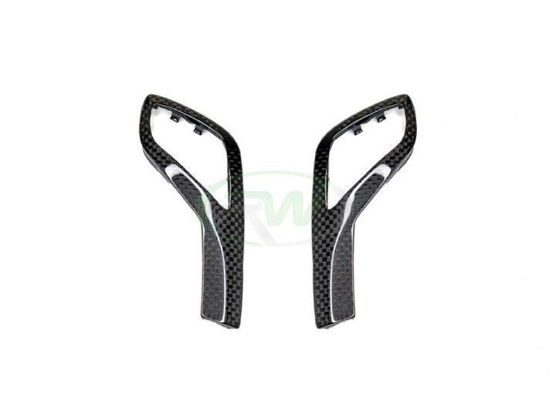 RW Carbon BMW Carbon Fiber G20 3-Series Gear Selector Side Trims