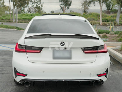 RW Carbon BMW G20/G80 GTX Carbon Fiber Trunk Spoiler