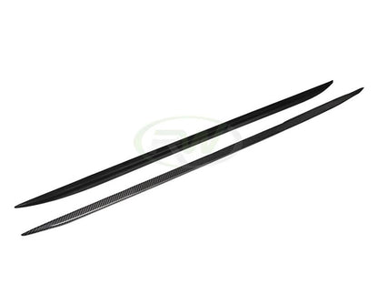 RW Carbon BMW G22/G23 Carbon Fiber Side Skirt Extensions