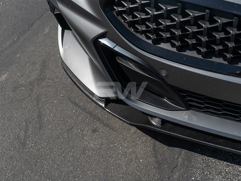 RW Carbon BMW G29 Z4 Carbon Fiber Front Lip Spoiler