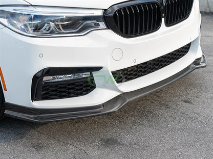 RW Carbon BMW G30 EC Style Carbon Fiber Front Lip