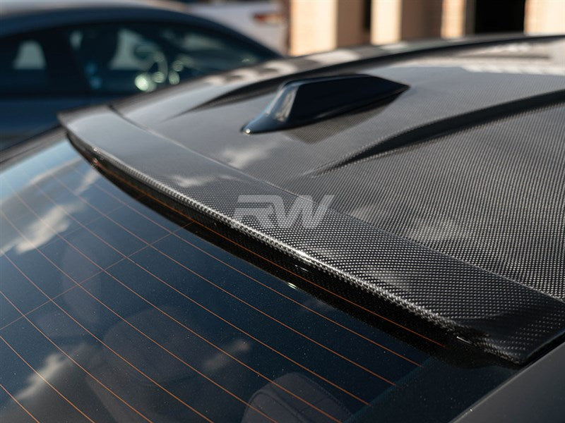 RW Carbon BMW G20 G80 Carbon Fiber Roof Spoiler