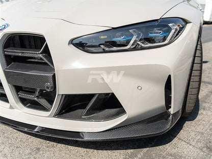 RW Carbon BMW G8X M3/M4 3D Style Full Carbon Fiber Front Lip