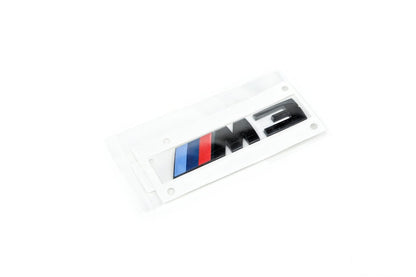 BMW F80 M3 Trunk Emblem - Gloss Black