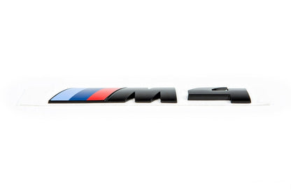 BMW F82 M4 Trunk Emblem - Gloss Black