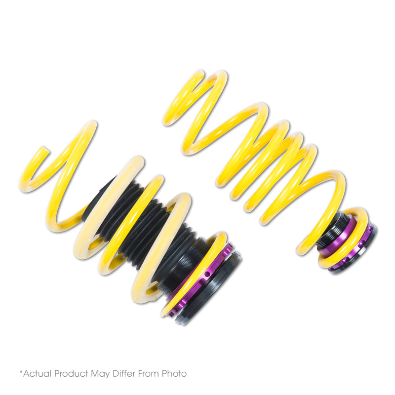 KW Suspension Height Adjustable Spring Kit Porsche 911 (991.2) Turbo, Turbo S; without + with PDCC