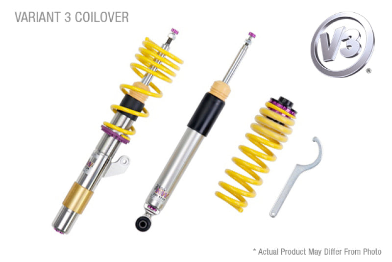 KW Coilover Porsche 911 (997) Carrera, Carrera S excl. Convertible, with PASM - Variant 3