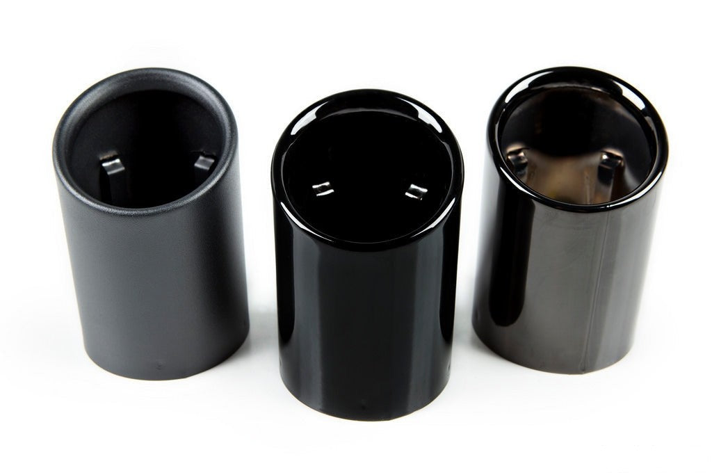 BMW F8X M3 / M4 Competition Package Exhaust Tip Set - Black Chrome
