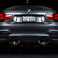 IND F8X M3 / M4 Painted Rear Reflector Set