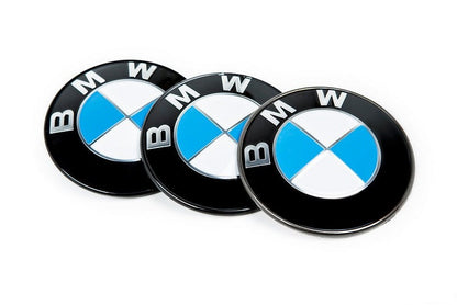 IND F91 / F92 / F93 M8 Painted BMW Roundel Set