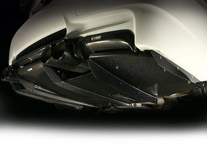 Varis Carbon Fiber Lower Rear Diffuser for BMW E92 M3